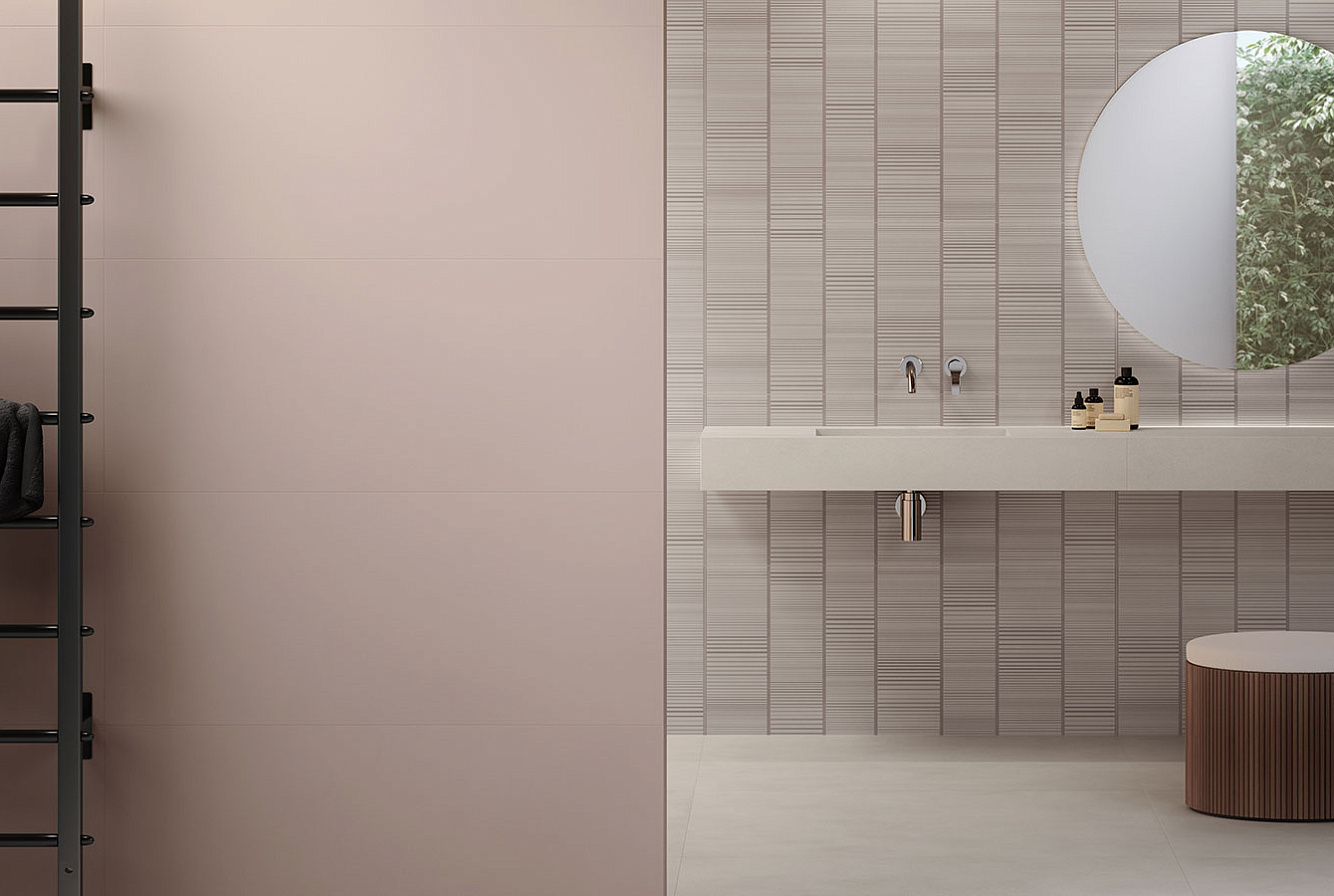 WALL: BOOST COLOR SHADE DECOR DOVE / MAUVE / FLOOR: BOOST BALANCE MOON